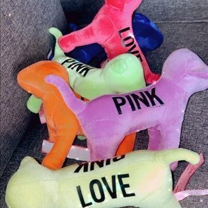 Victoria's Secret PINK Velvet Neon Set + Gift
